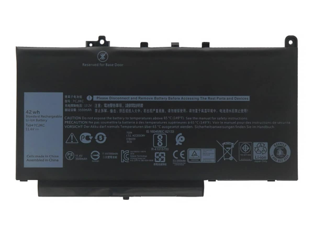 11.4V 42Wh Laptop Akku für Dell 07CJRC