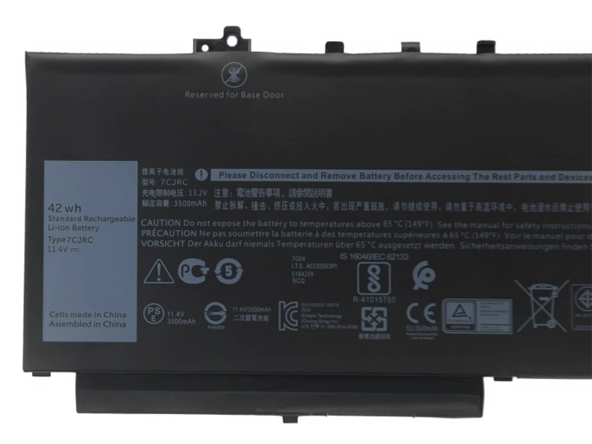 (Bild für) 11.4V 42Wh Laptop Akku für Dell 07CJRC