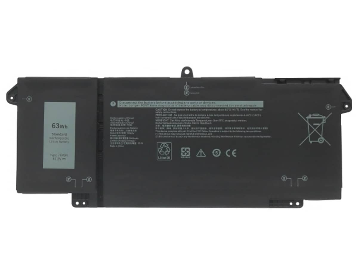 15.2V 63Wh Laptop Akku für Dell 7FMXV