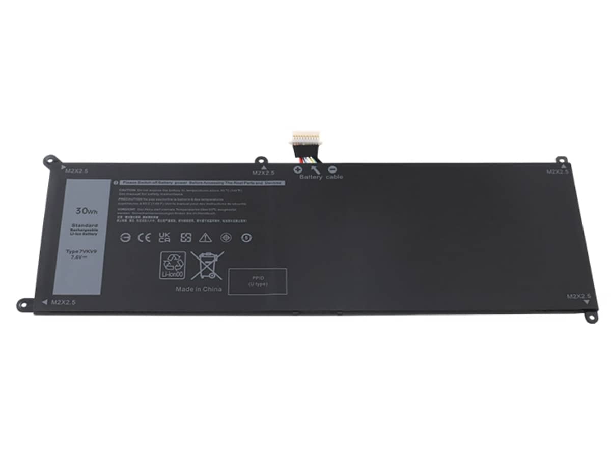 7.6V 30Wh Laptop Akku für Dell 07VKV9
