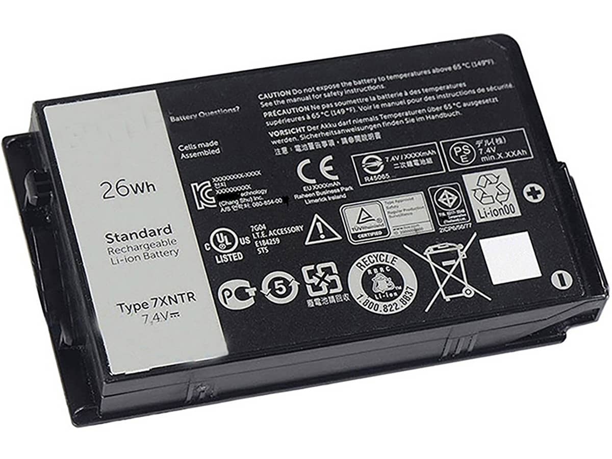 7.4V 26Wh Laptop Akku für Dell 07XNTR