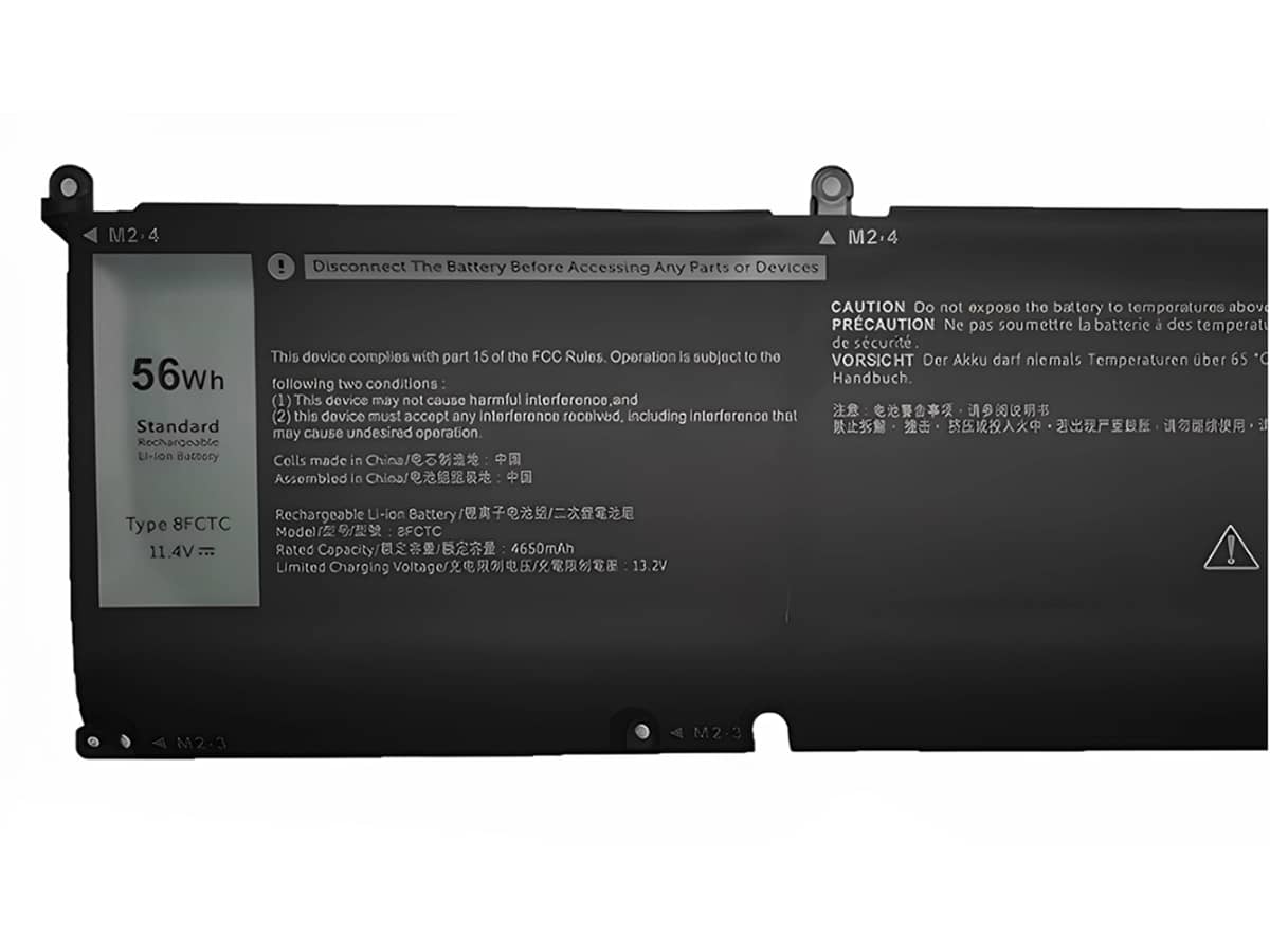 (Bild für) 11.4V 56Wh Laptop Akku für Dell 08FCTC