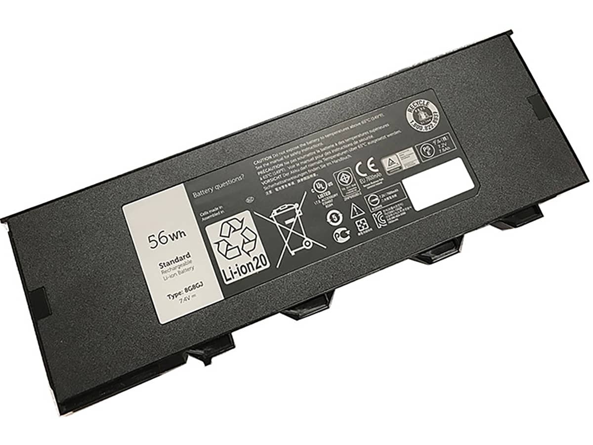 7.4V 56Wh Laptop Akku für Dell 08G8GJ