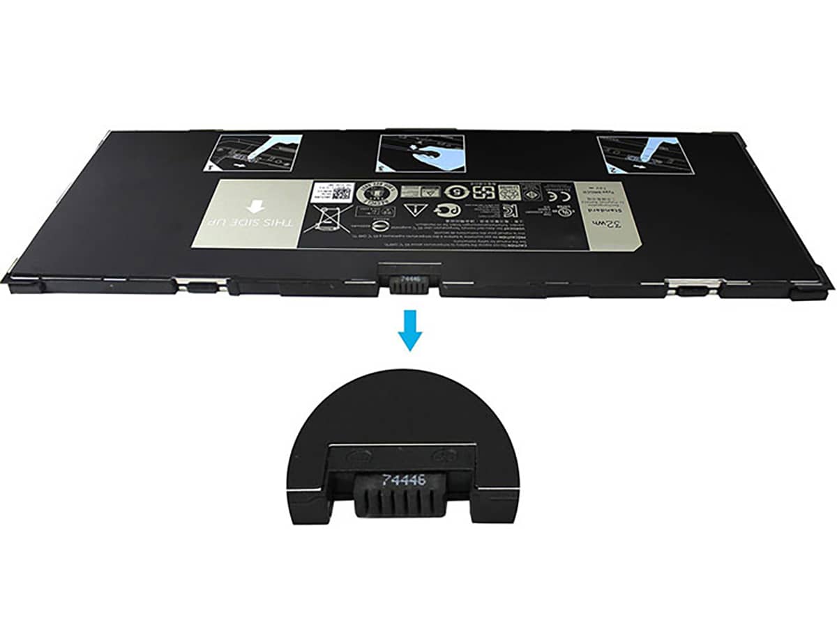 (Bild für) 7.4V 32Wh Laptop Akku für Dell 0XMFY3