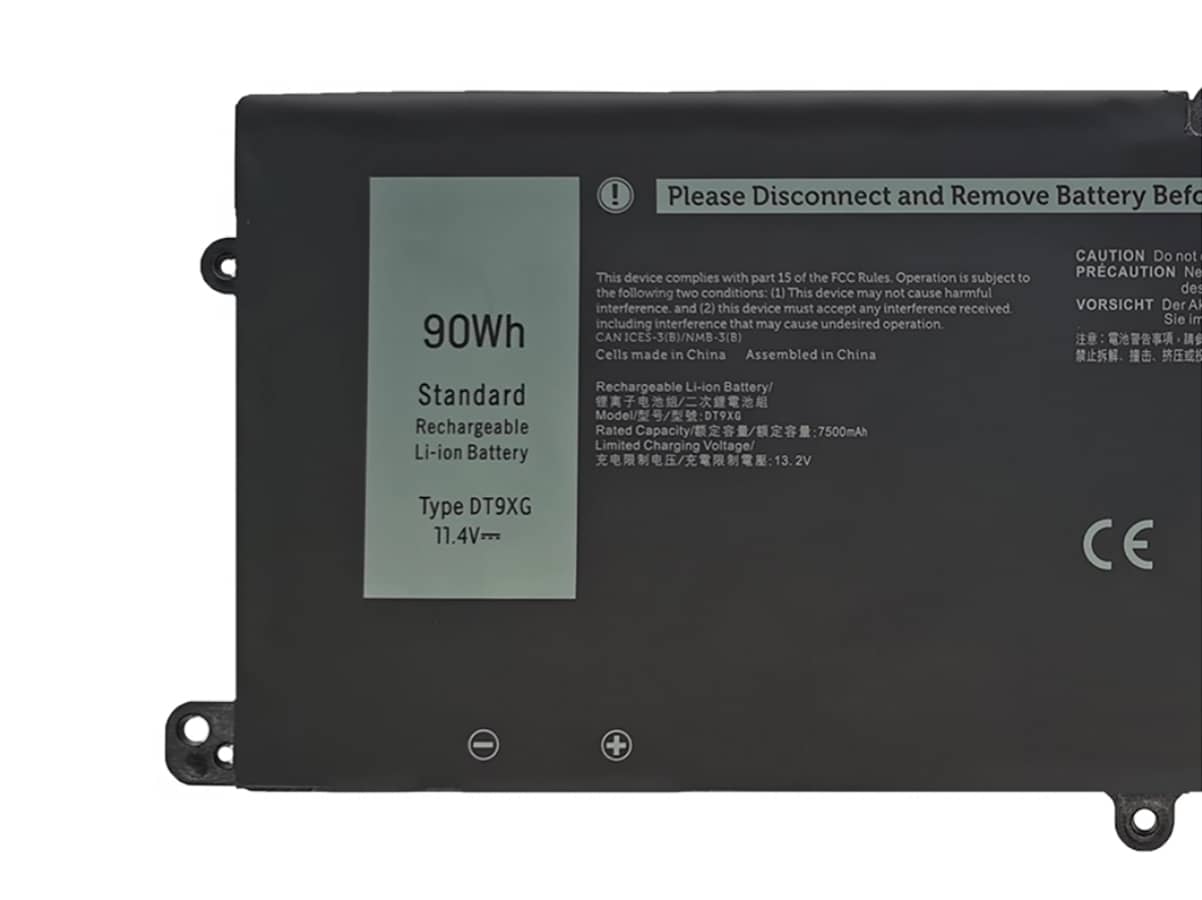 (Bild für) 11.4V 90Wh Laptop Akku für Dell 07PWKV