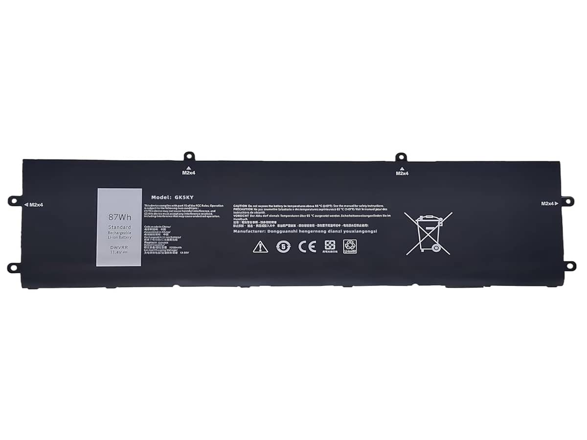 11.4V 87Wh Laptop Akku für Dell 0817GN