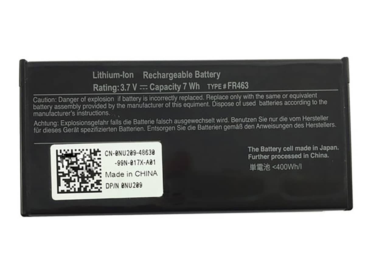 3.7V 7Wh Laptop Akku für Dell 0NU209
