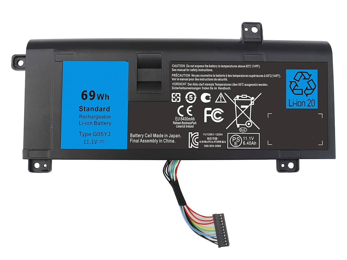 11.1V 69Wh Laptop Akku für Dell 08X70T