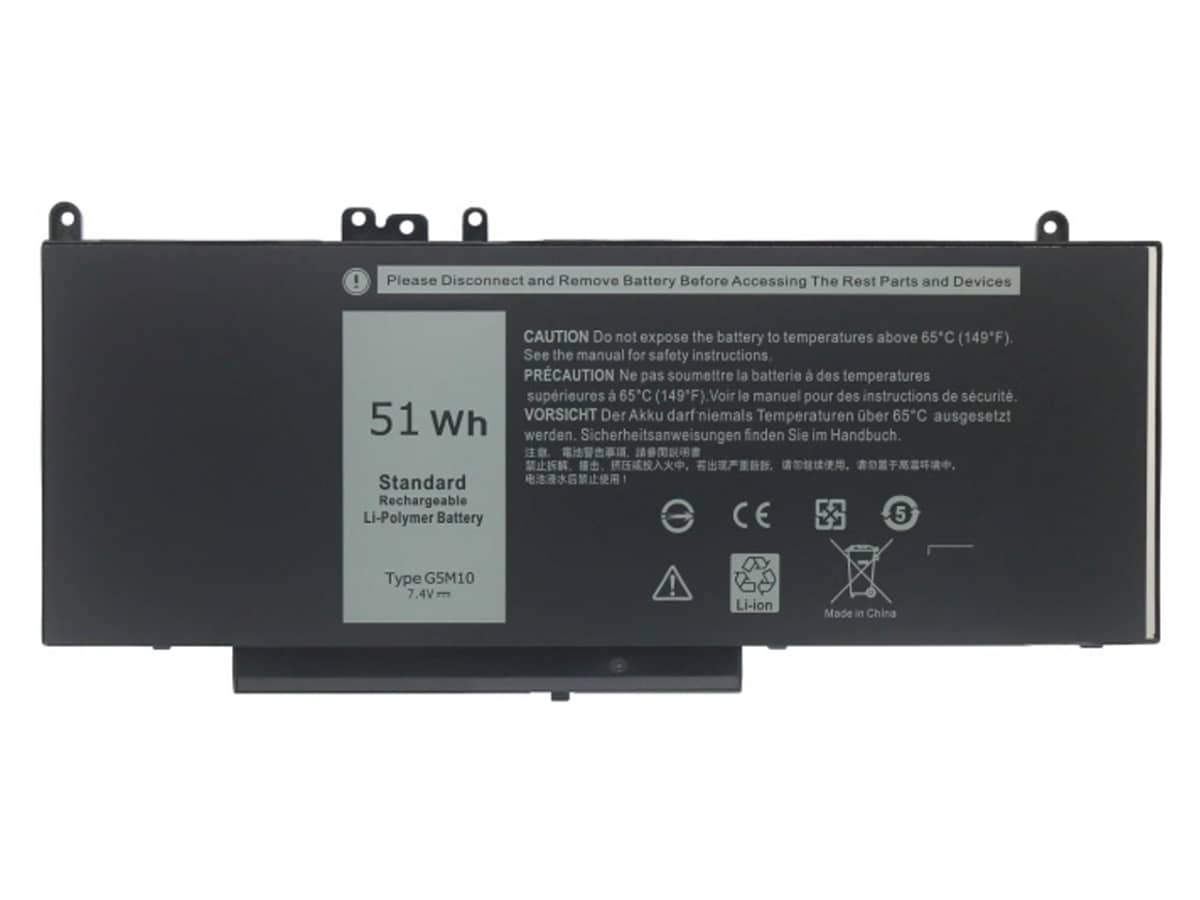 7.4V 51Wh Laptop Akku für Dell 0F5WW5