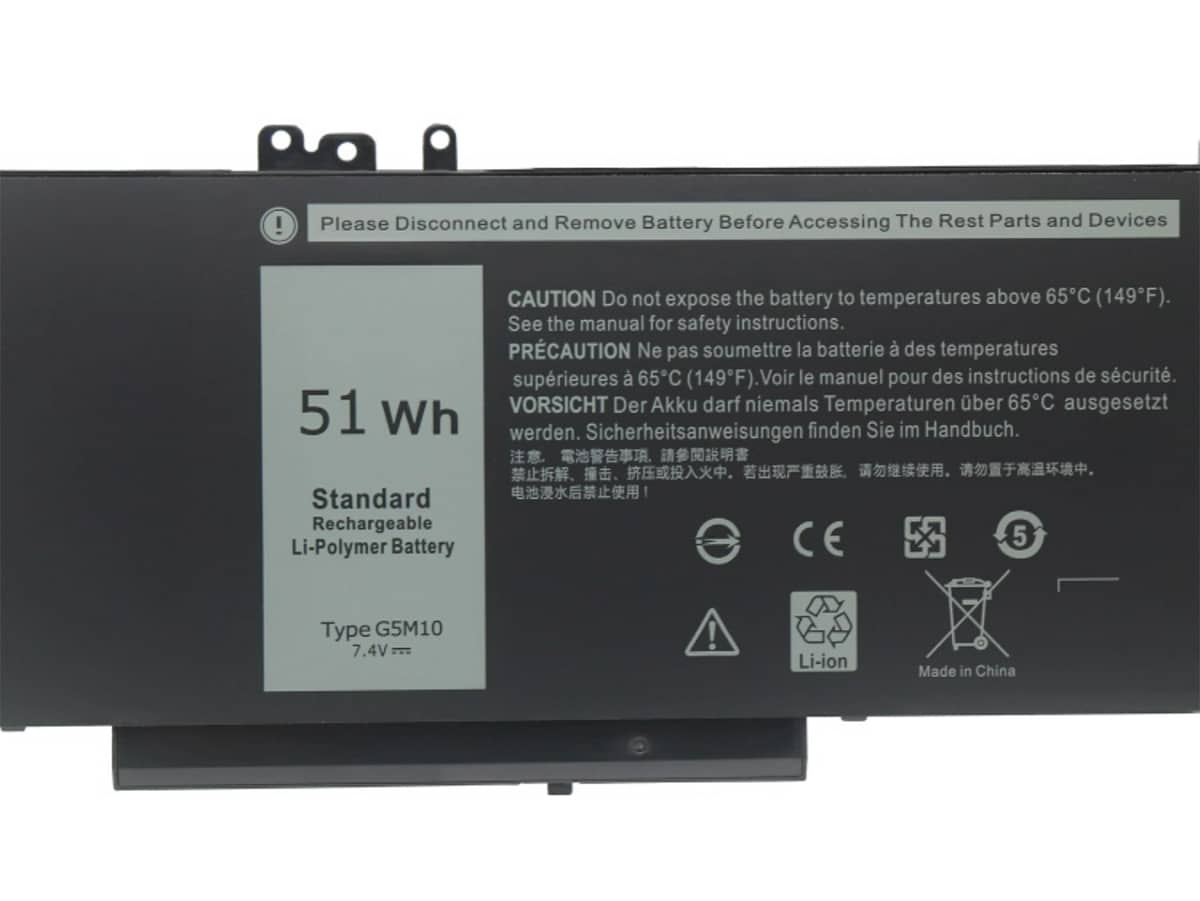 (Bild für) 7.4V 51Wh Laptop Akku für Dell 0F5WW5