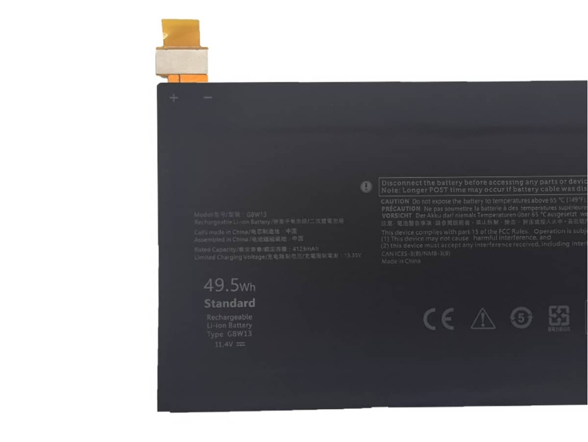 (Bild für) 11.4V 49.5Wh Laptop Akku für Dell 07HFP9