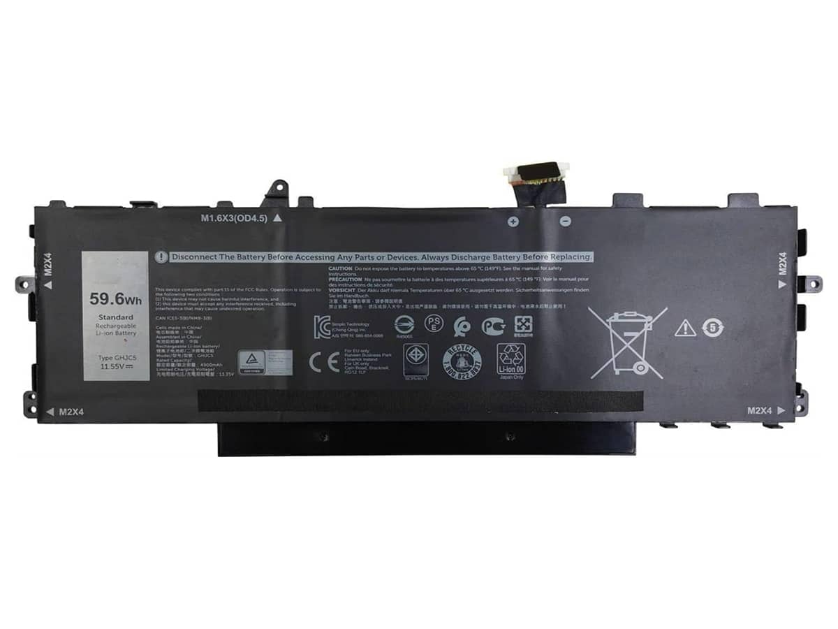 11.55V 59.6Wh Laptop Akku für Dell 0JJ4XT