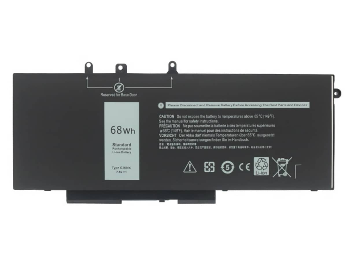 7.6V 68Wh Laptop Akku für Dell 0GJKNX