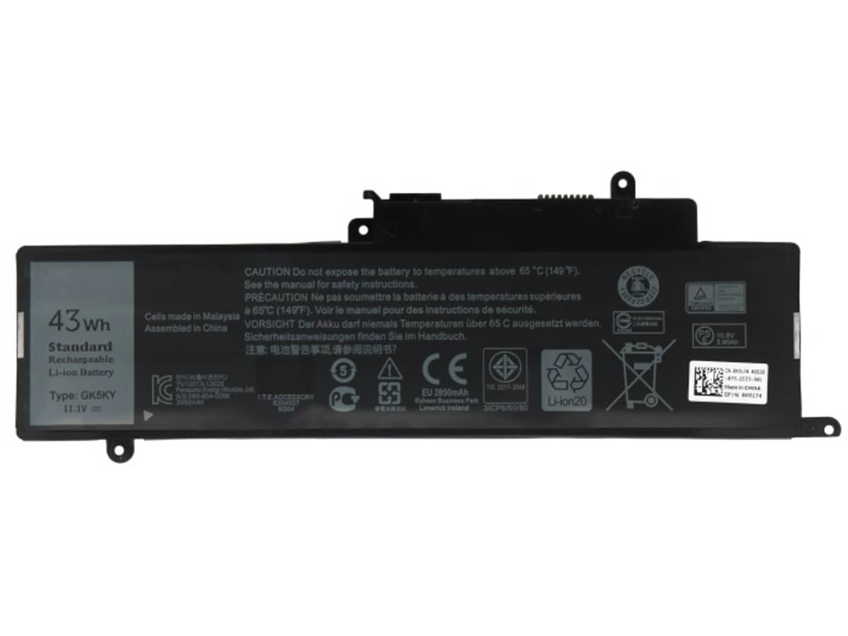 11.1V 43Wh Laptop Akku für Dell 04K8YH