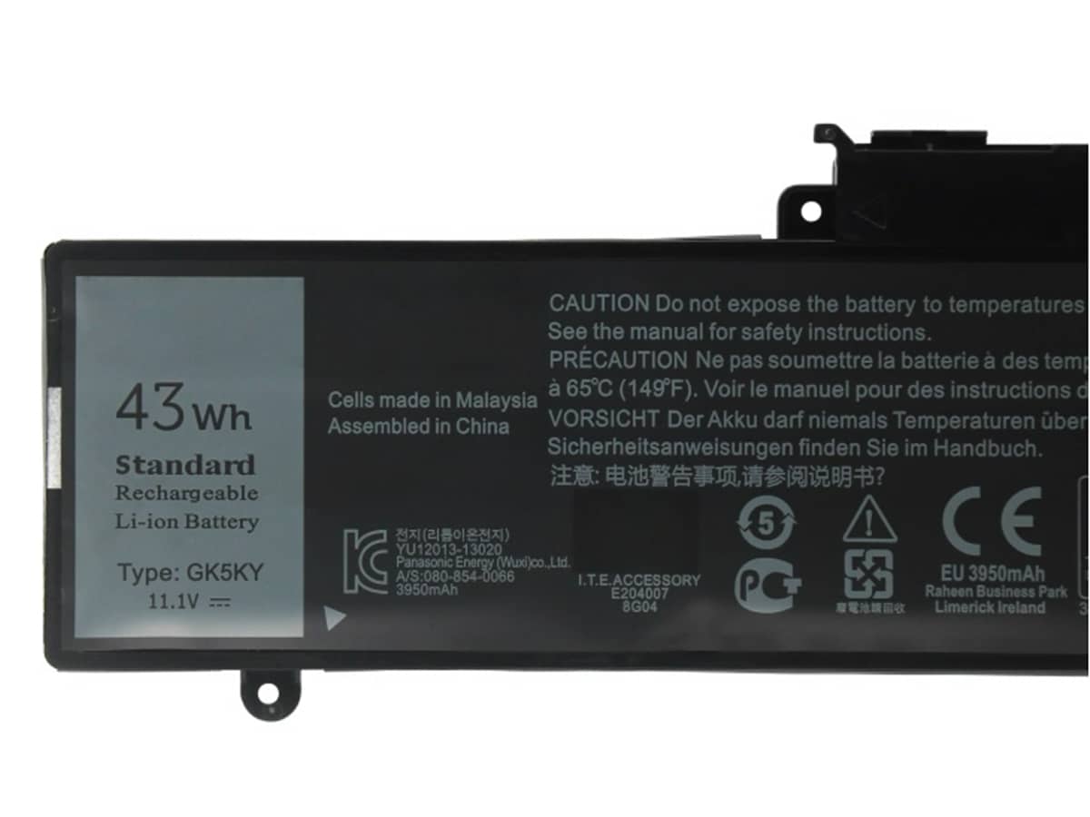(Bild für) 11.1V 43Wh Laptop Akku für Dell 04K8YH