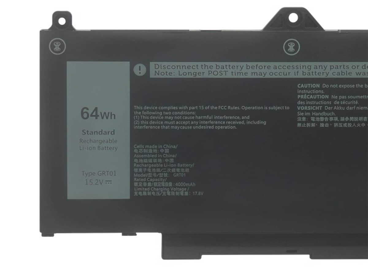 (Bild für) 15.2V 64Wh Laptop Akku für Dell 00P3TJ