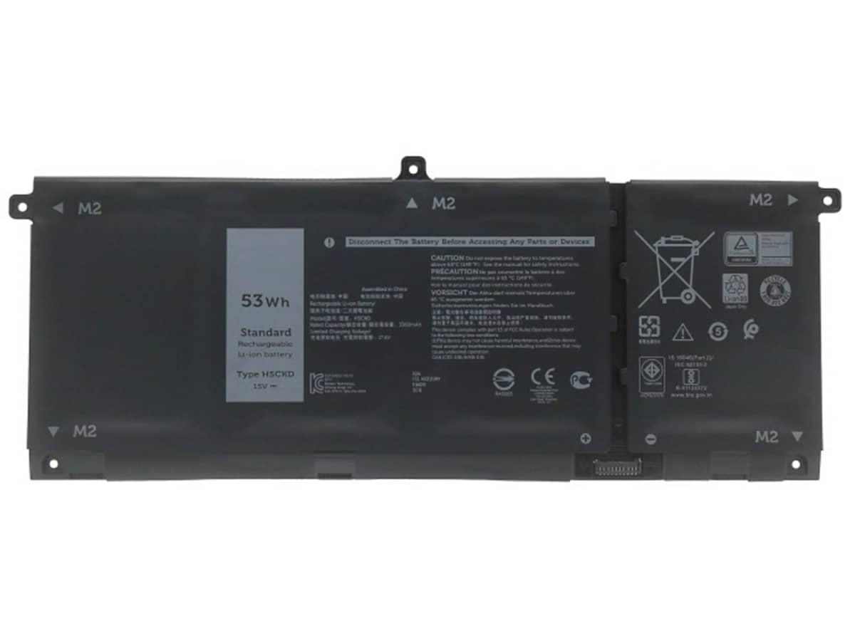 15V 53Wh Laptop Akku für Dell 09077G