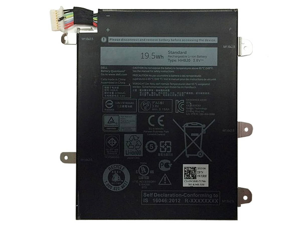 3.8V 19.5Wh Laptop Akku für Dell 0HH8J0