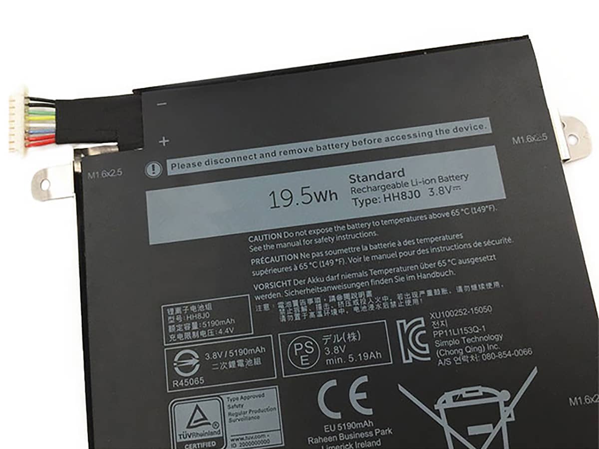 (Bild für) 3.8V 19.5Wh Laptop Akku für Dell 0HH8J0