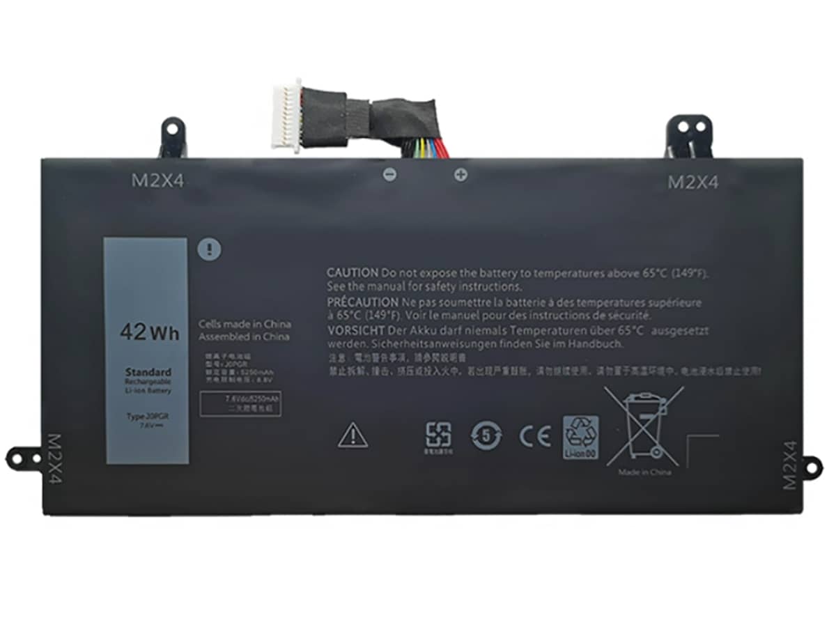 7.6V 42Wh Laptop Akku für Dell 0FTH6F