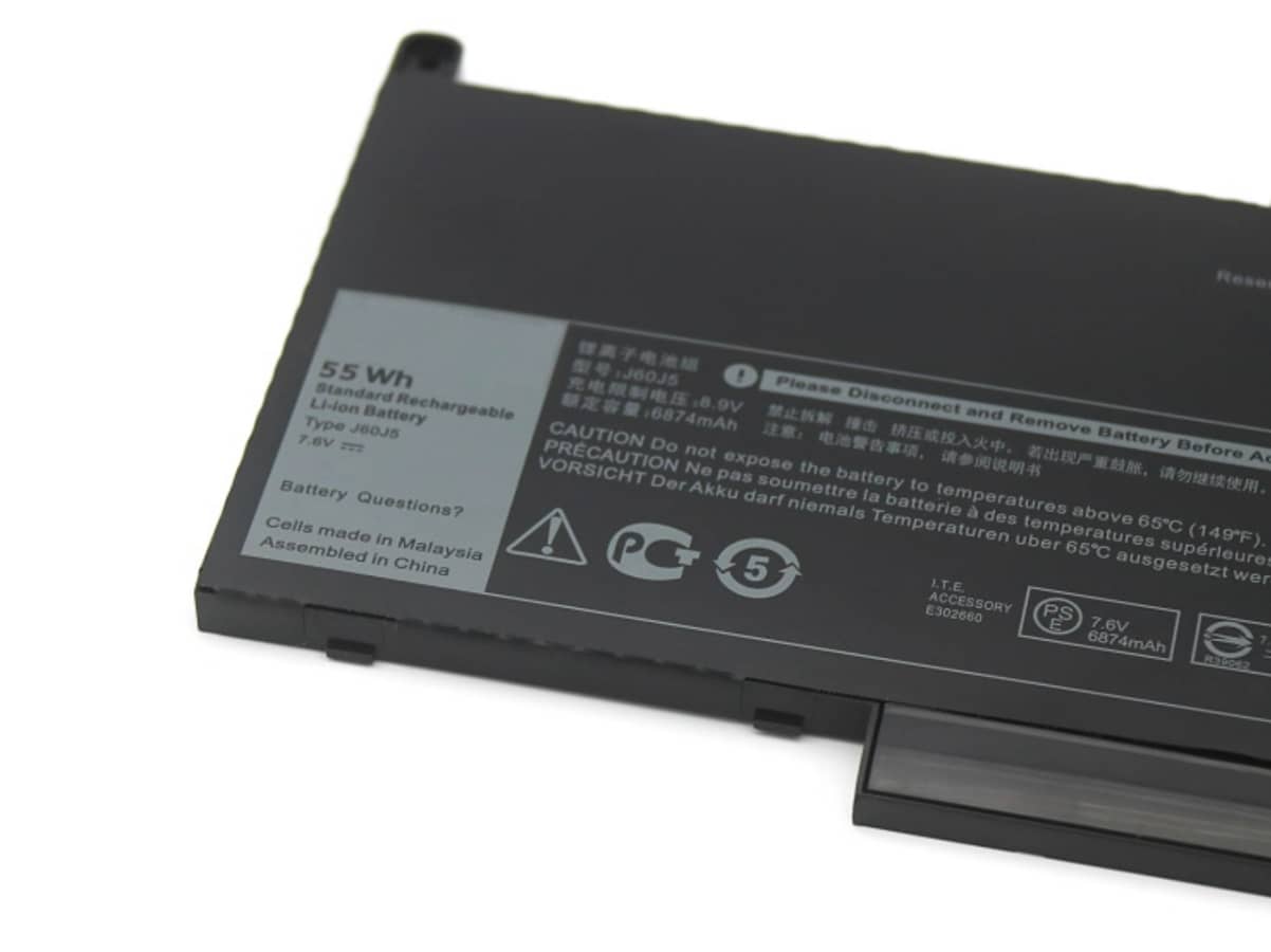 (Bild für) 7.6V 55Wh Laptop Akku für Dell 0J60J5