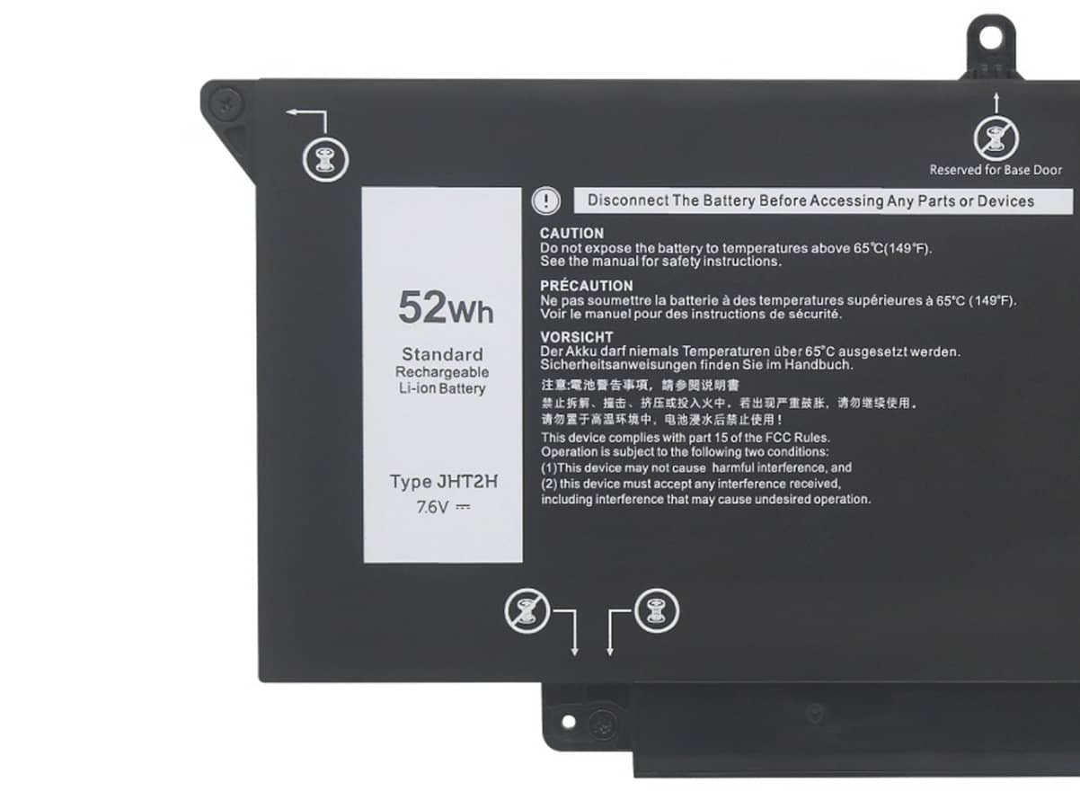 (Bild für) 7.6V 52Wh Laptop Akku für Dell 04V5X2