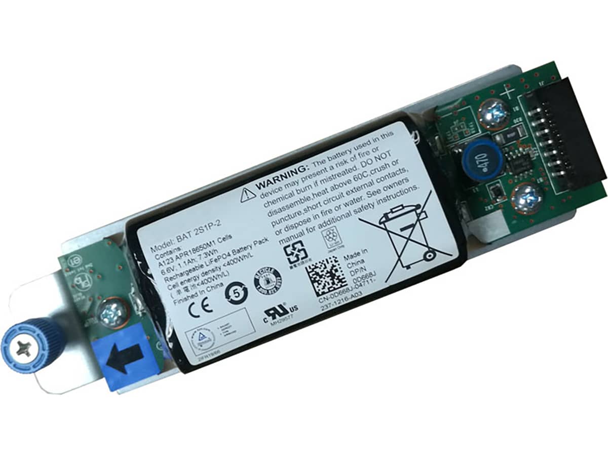 6.6V 7.3Wh Laptop Akku für Dell 0D668J