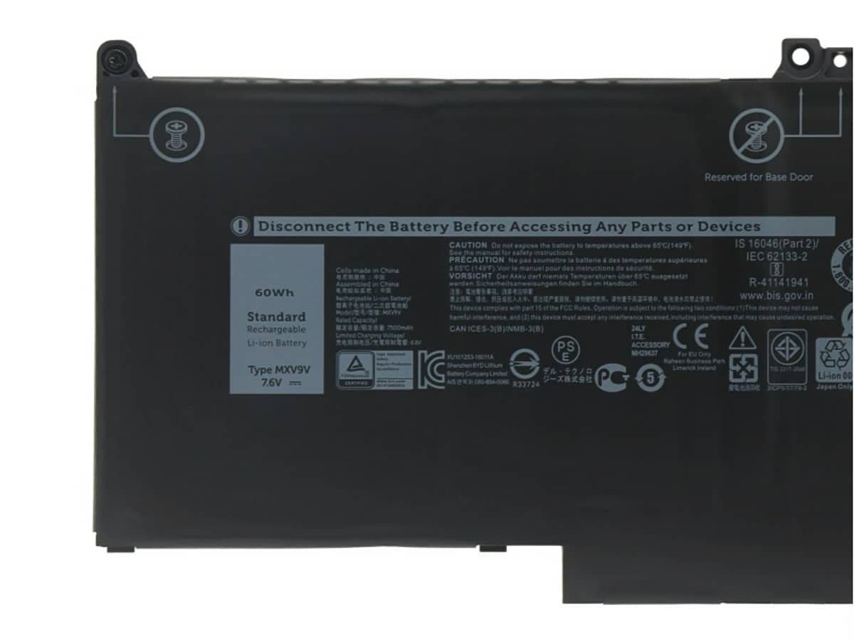 (Bild für) 7.6V 60Wh Laptop Akku für Dell 05VC2M