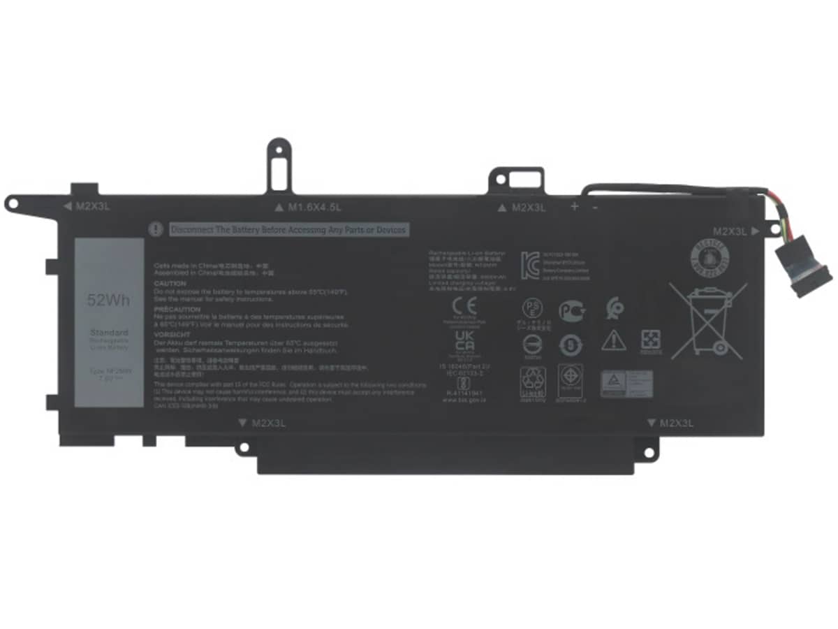 7.6V 52Wh Laptop Akku für Dell 085XM8