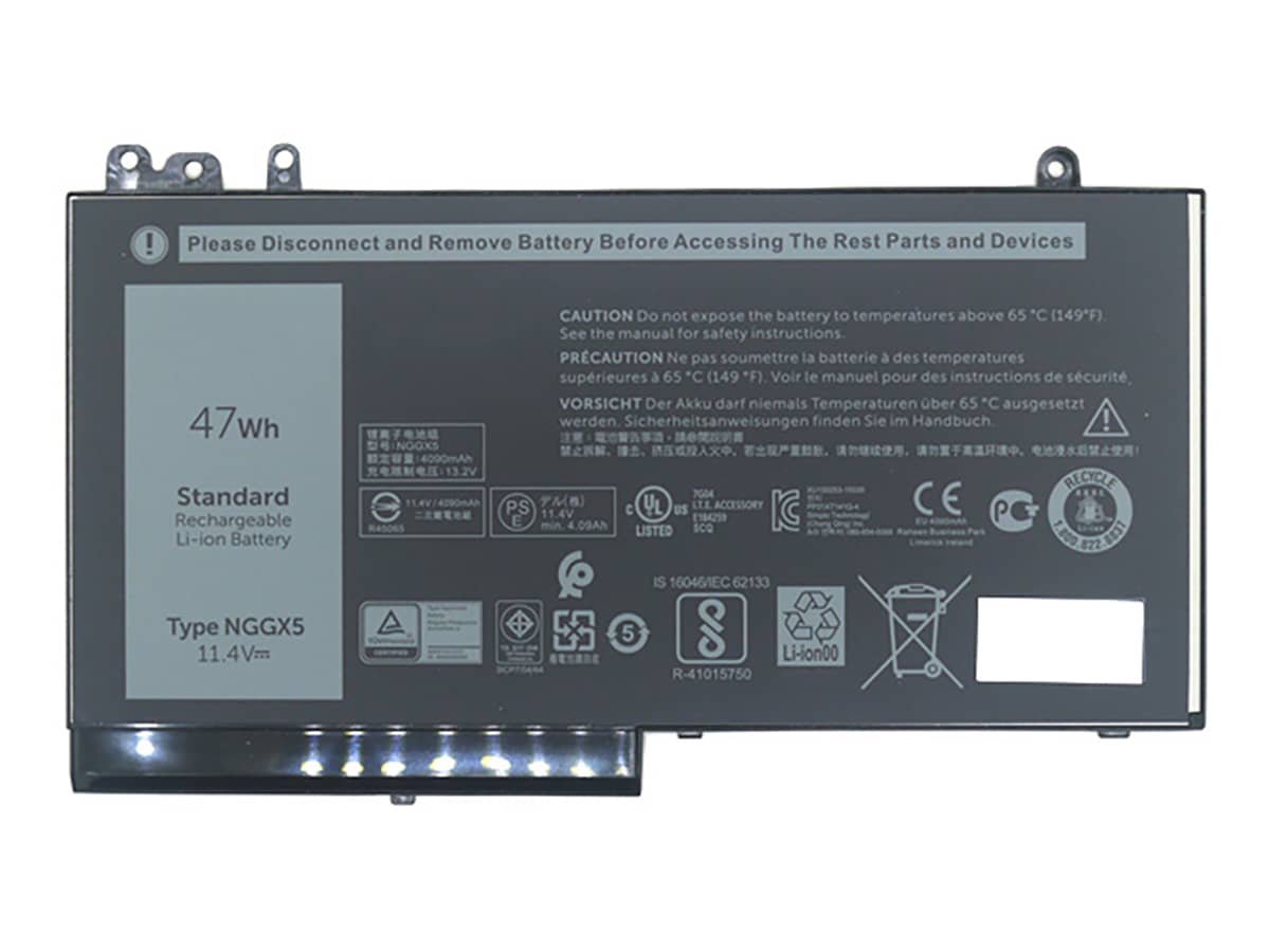 11.4V 47Wh Laptop Akku für Dell 0954DF