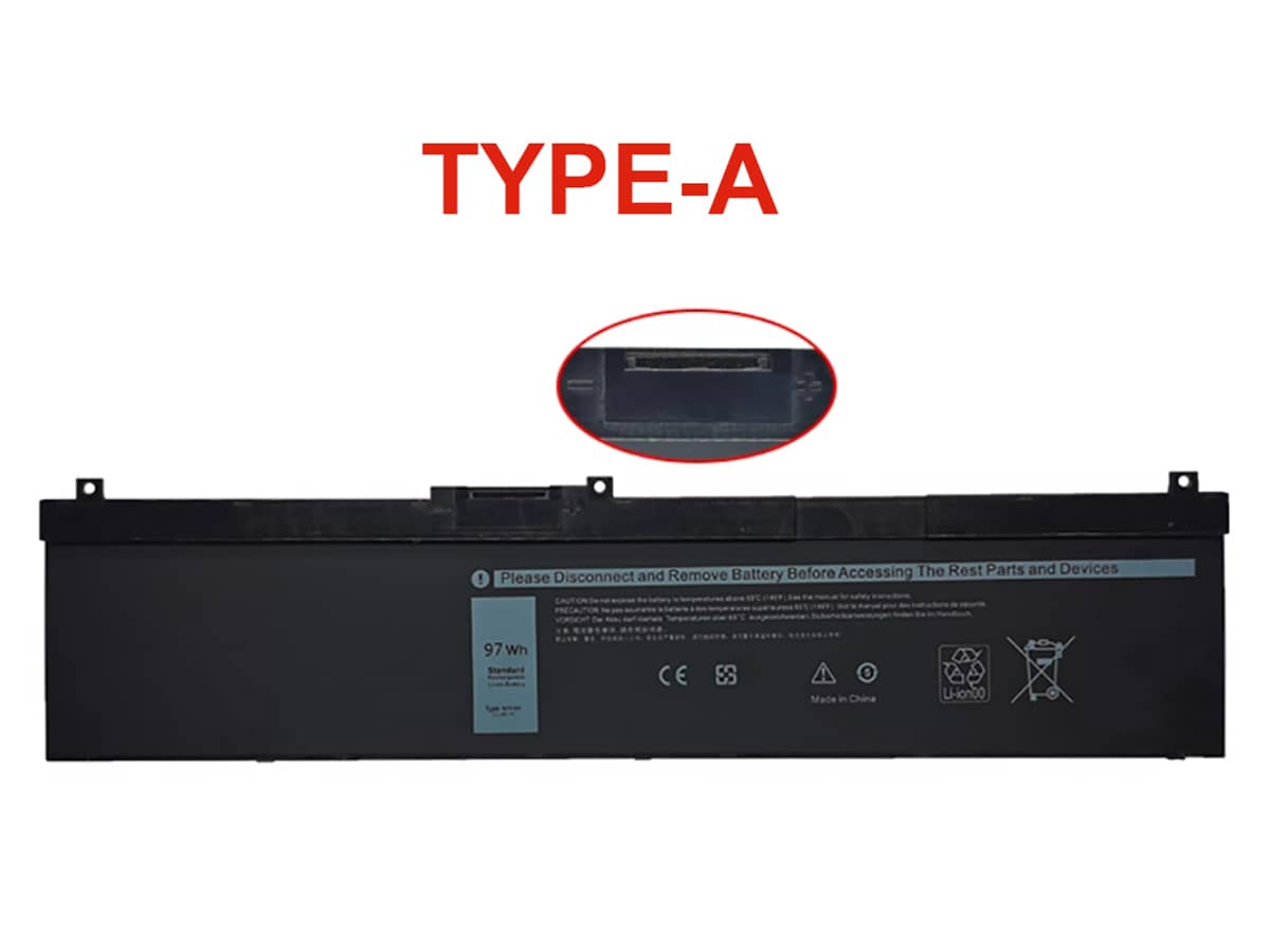 (Bild für) 11.4V 97Wh Laptop Akku für Dell 00WMRC