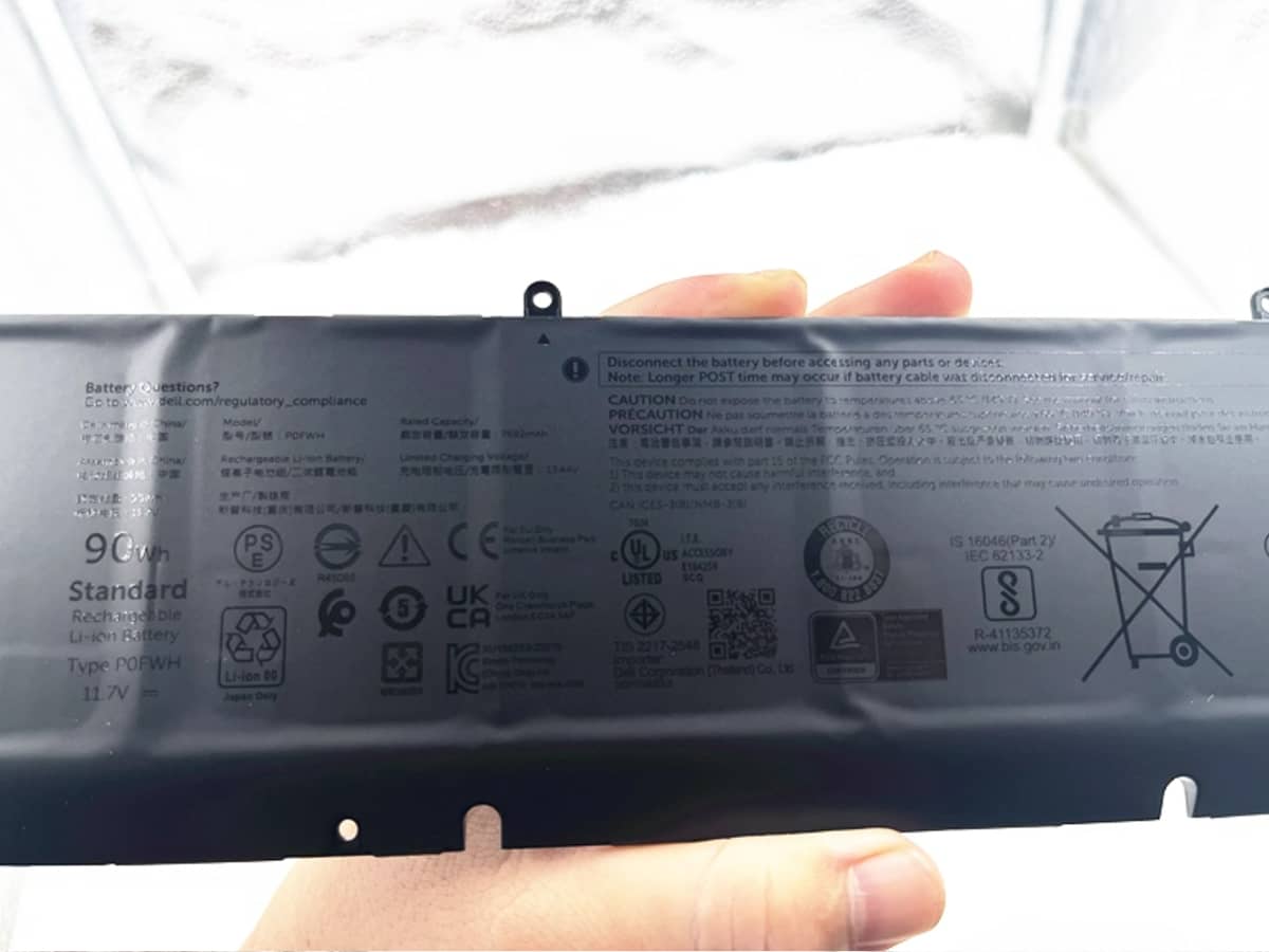 (Bild für) 11.7V 90Wh Laptop Akku für Dell 0M9DG0