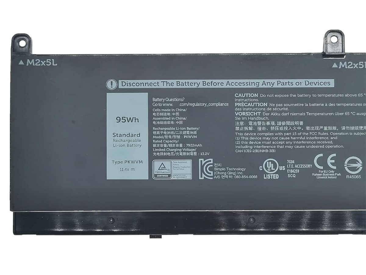 (Bild für) 11.4V 95Wh Laptop Akku für Dell 068N03