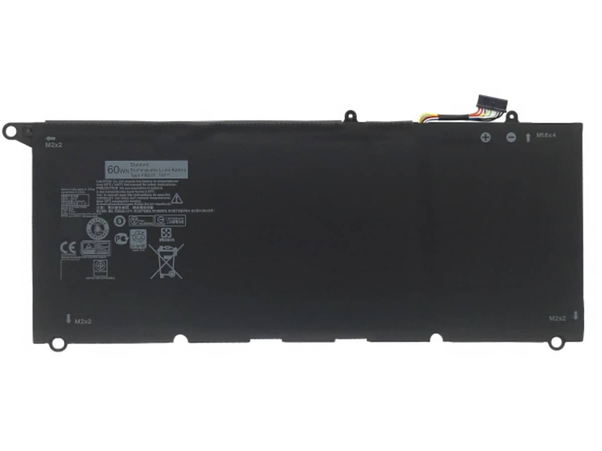 7.6V 60Wh Laptop Akku für Dell 0PW23Y