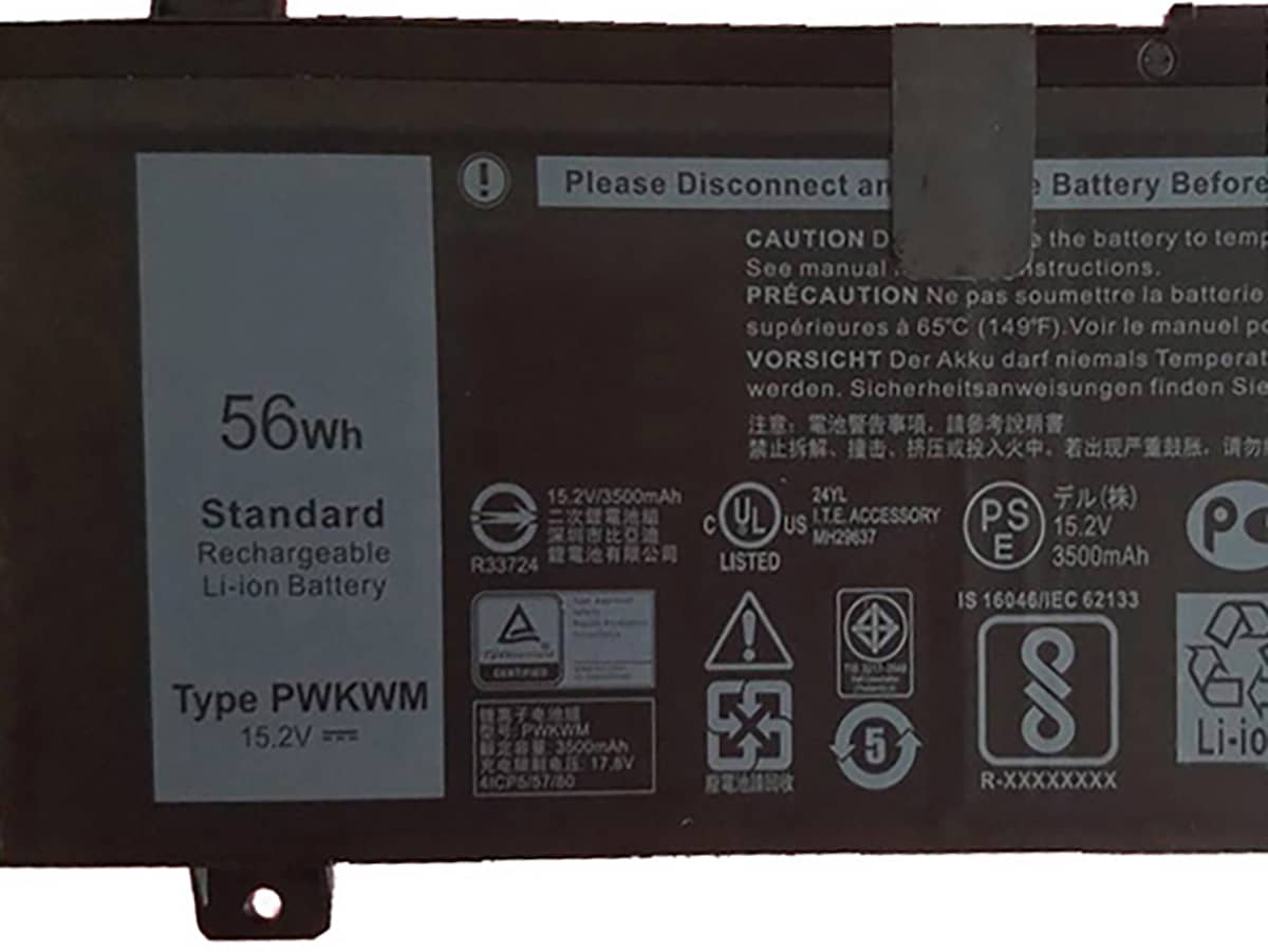 (Bild für) 15.2V 56Wh Laptop Akku für Dell 0M6WKR
