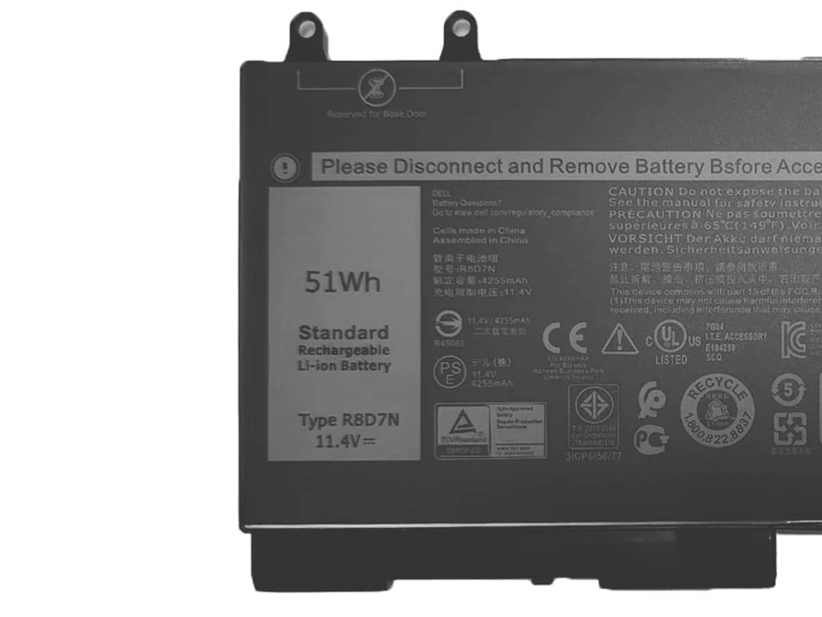 (Bild für) 11.4V 51Wh Laptop Akku für Dell 0TNT6H