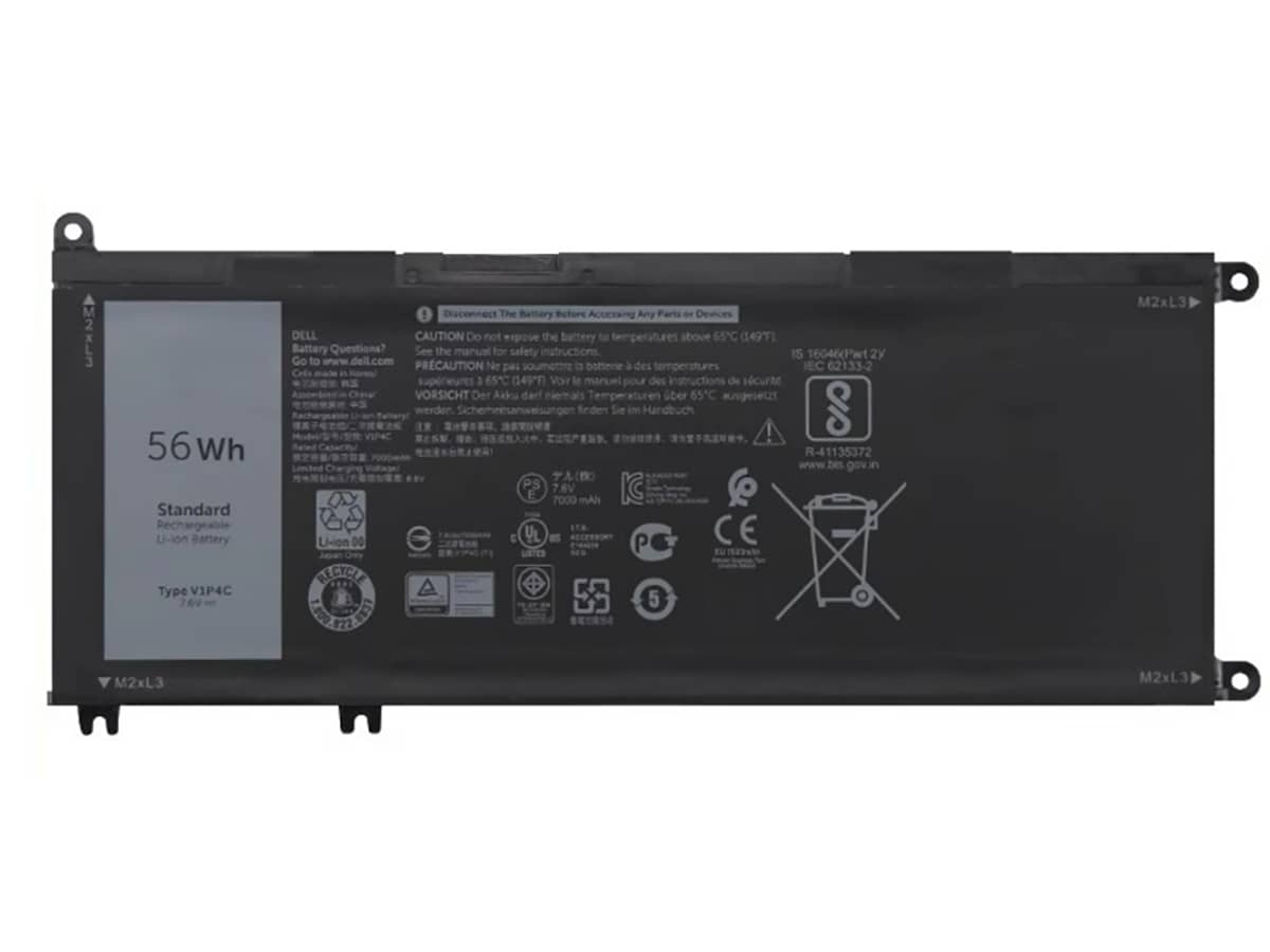 7.6V 56Wh Laptop Akku für Dell 0V1P4C