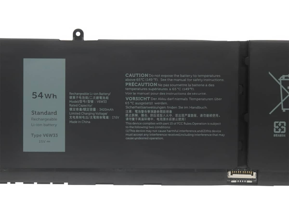 (Bild für) 15V 54Wh Laptop Akku für Dell 0XPHX8