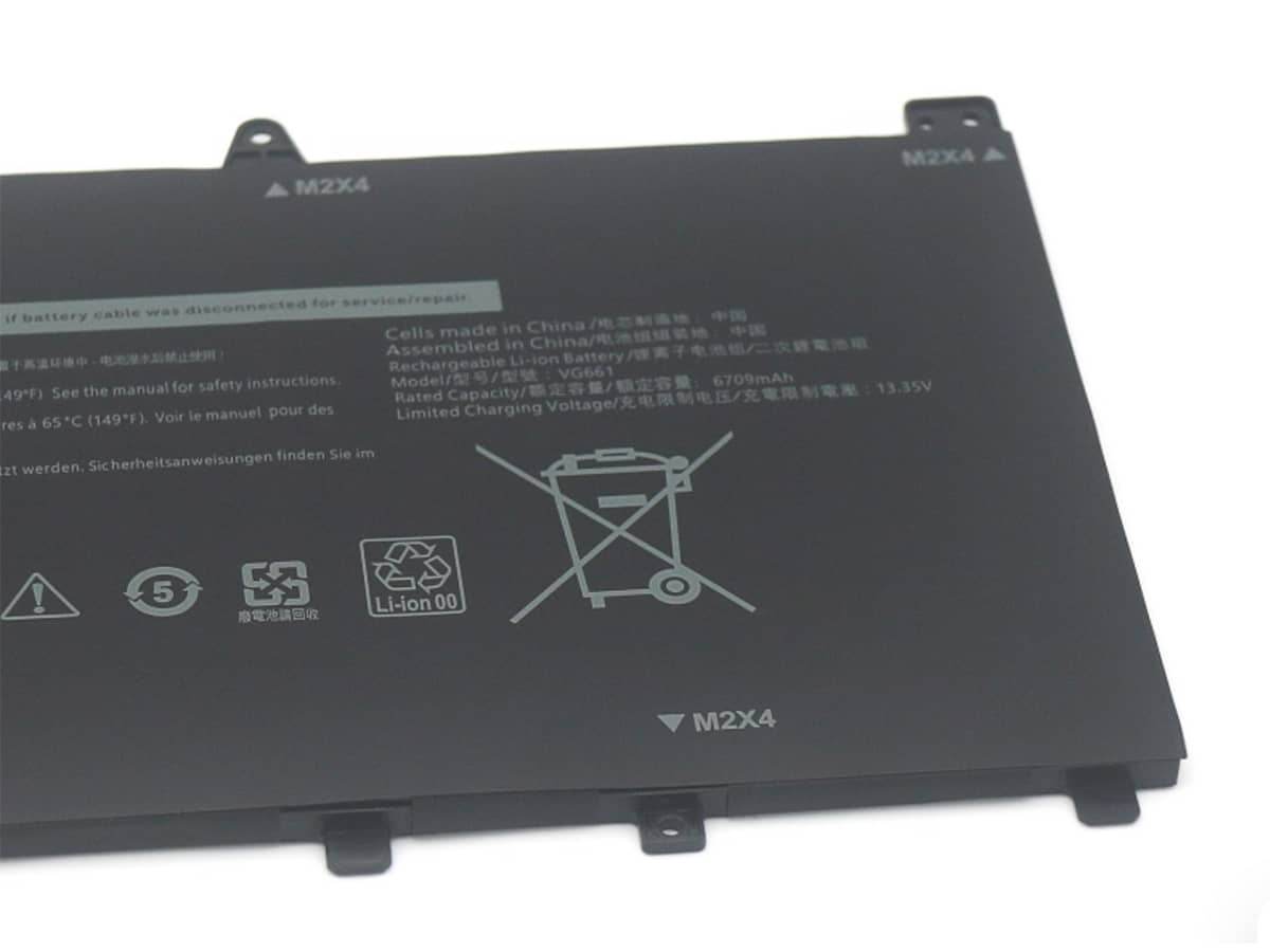 (Bild für) 11.4V 80.5Wh Laptop Akku für Dell Alienware X14 R1