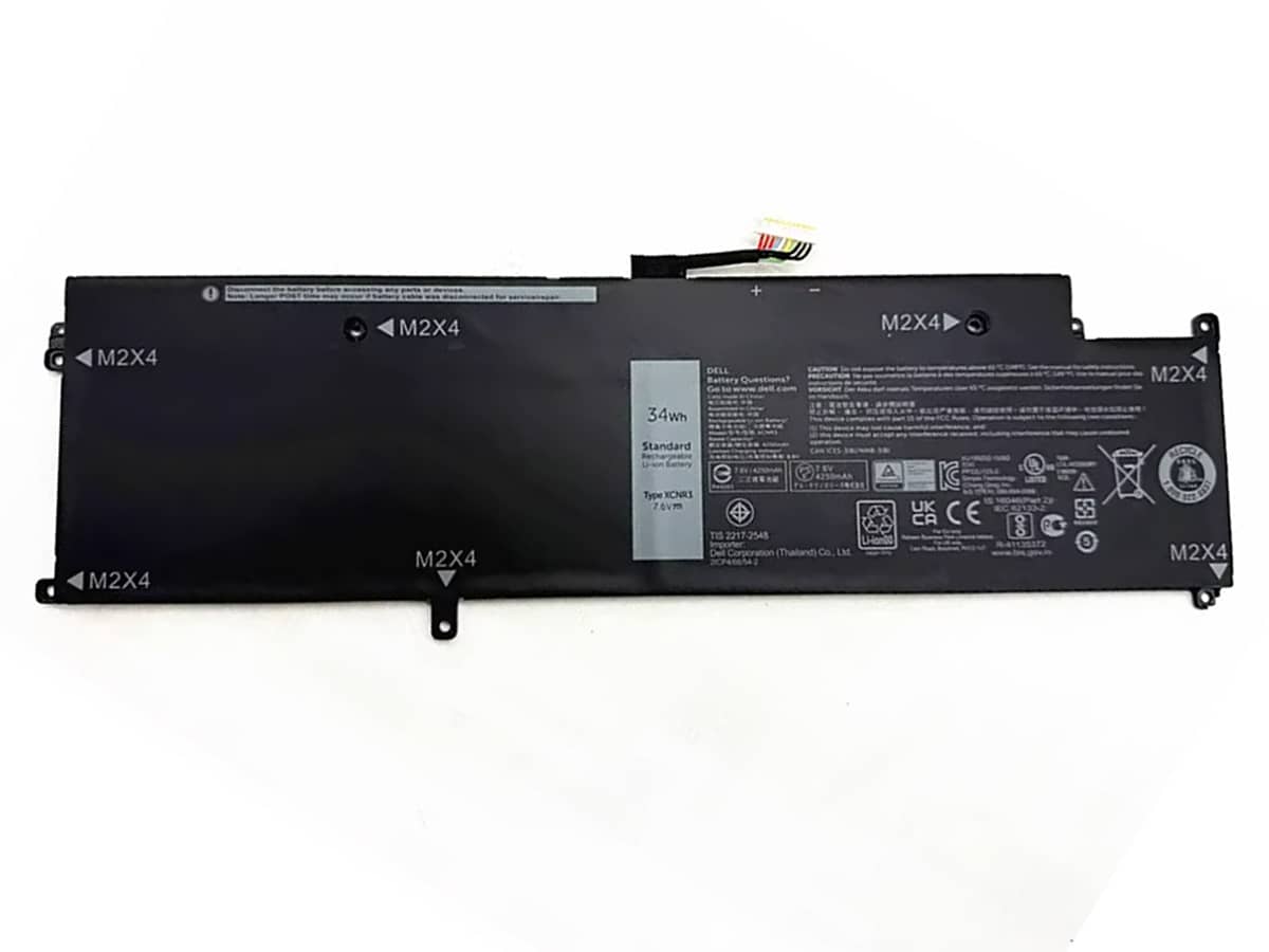 7.6V 34Wh Laptop Akku für Dell 0XCNR3