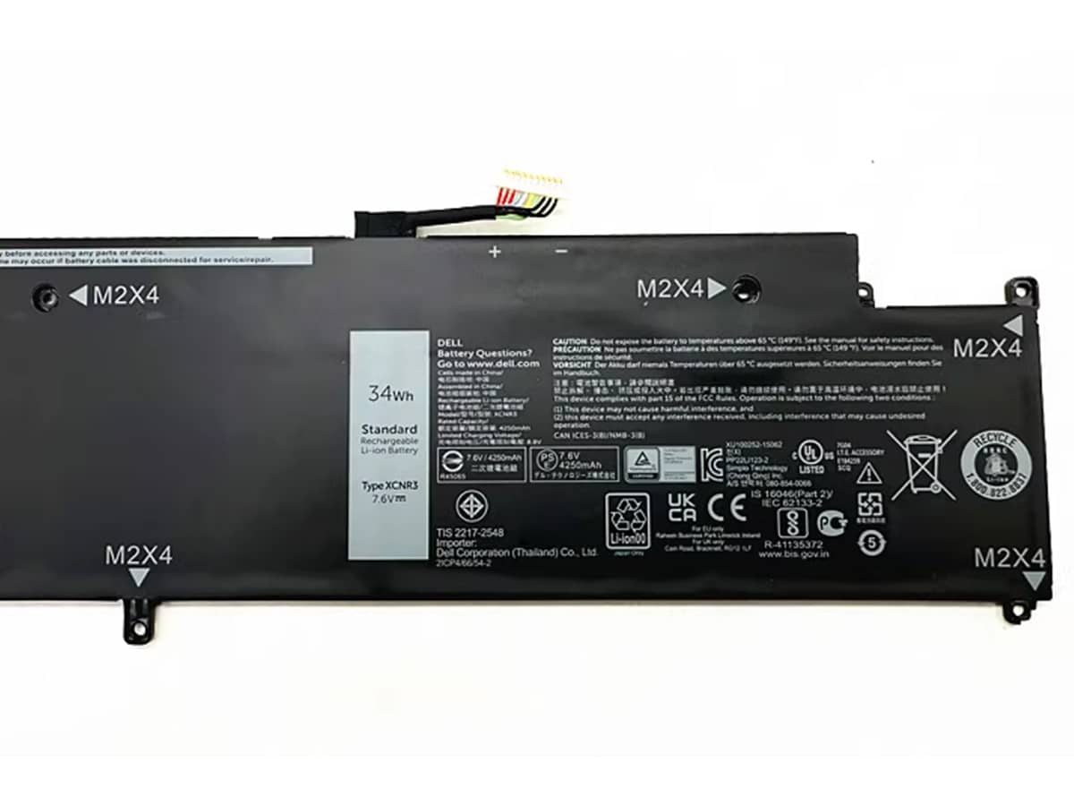 (Bild für) 7.6V 34Wh Laptop Akku für Dell 0XCNR3