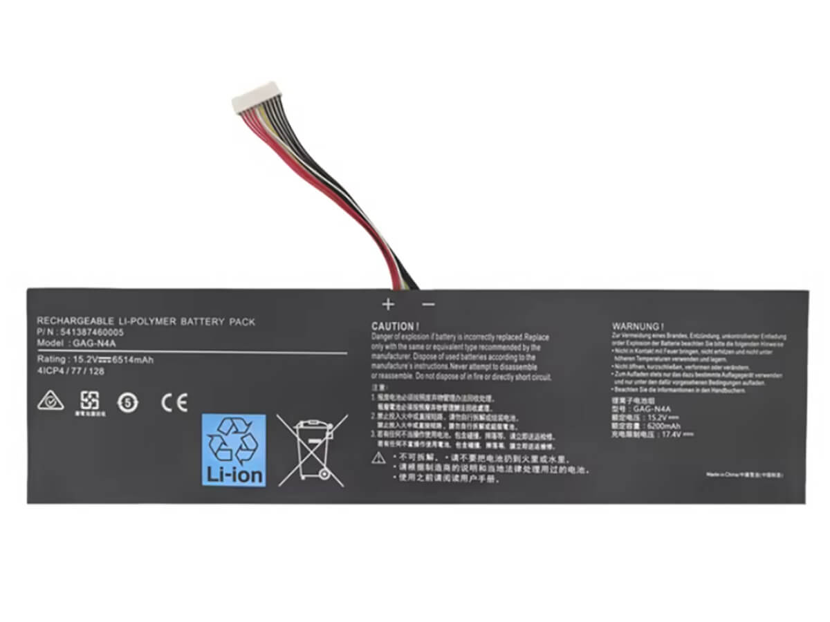 15.2V 99Wh Laptop Akku für GIGABYTE 541387460005