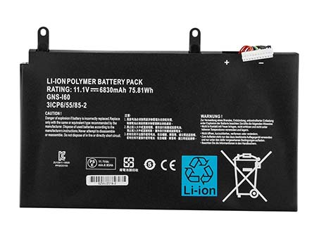 11.1V 75.81Wh Laptop Akku für GIGABYTE 961TA010FA
