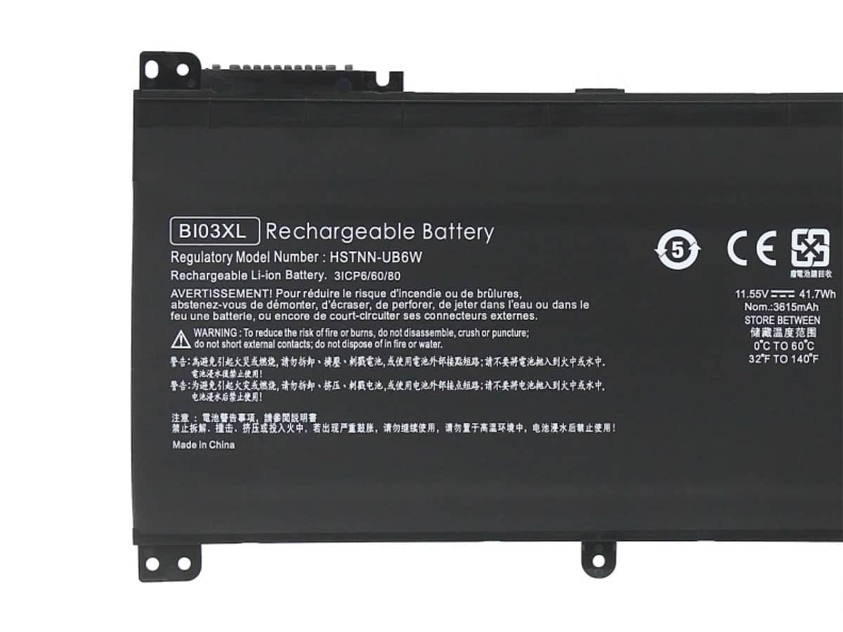 (Bild für) 11.55V 41.7Wh Laptop Akku für HP 0N03XL