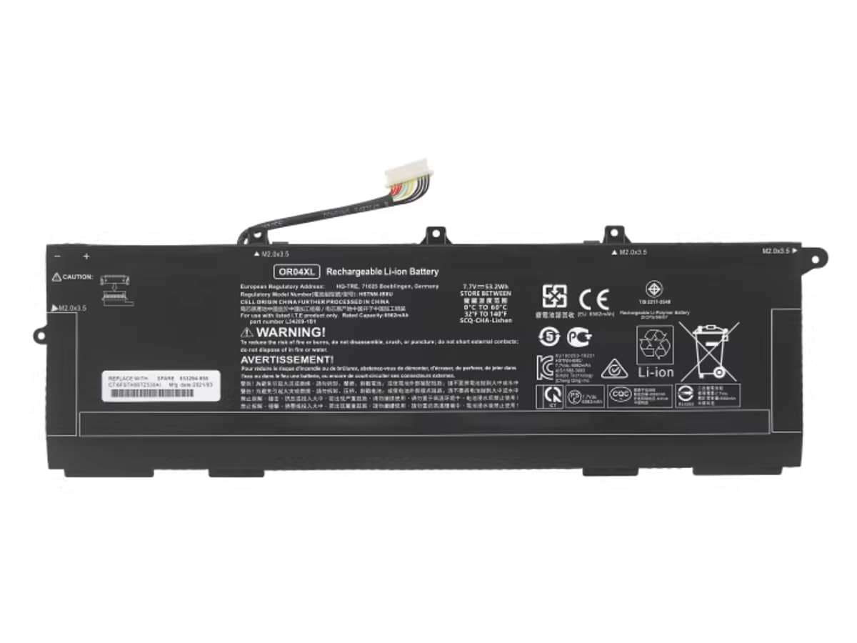 7.7V 53.2Wh Laptop Akku für HP 0R04XL