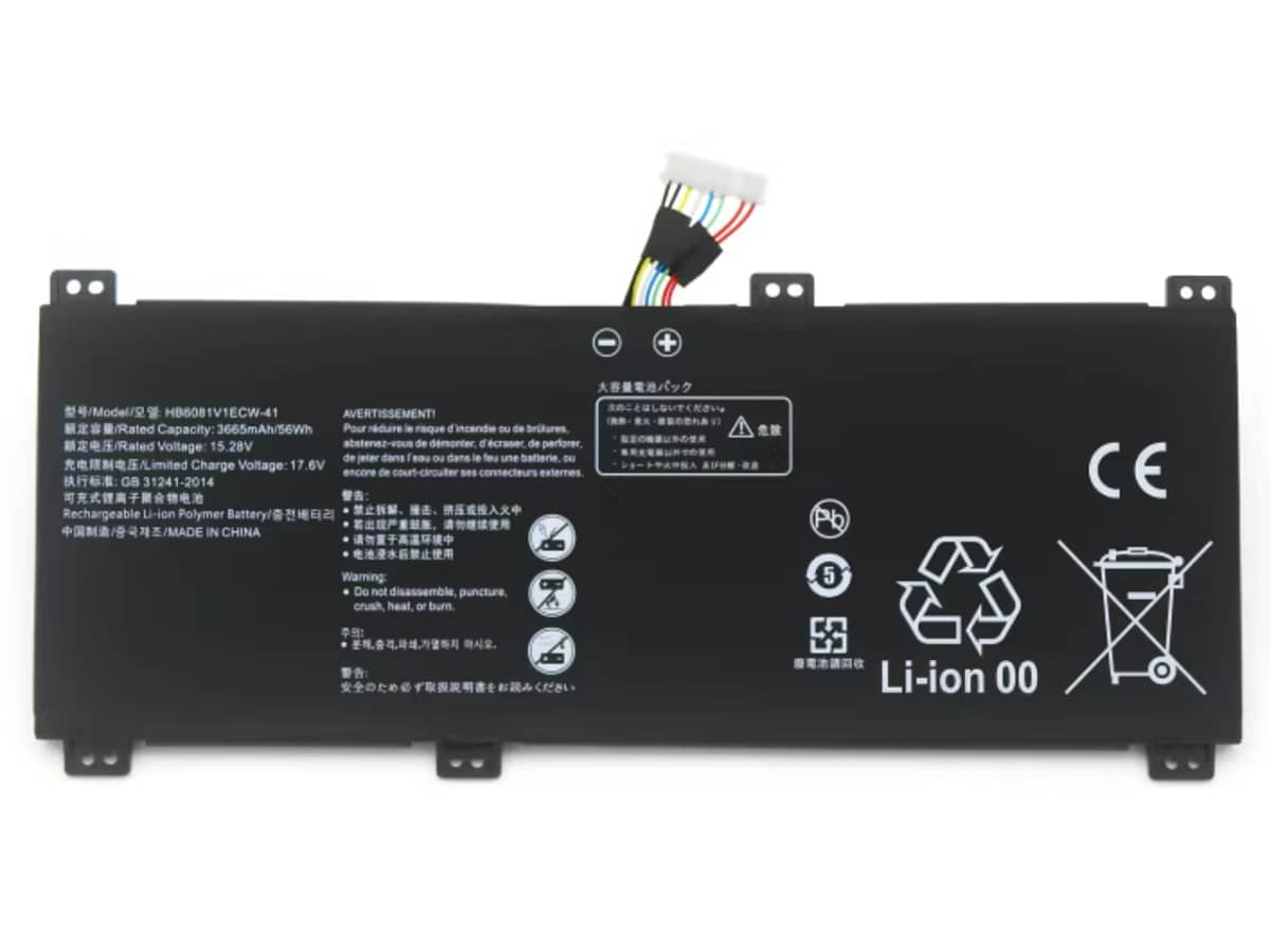 15.28V 56Wh Laptop Akku für HUAWEI HB6081V1ECW-41