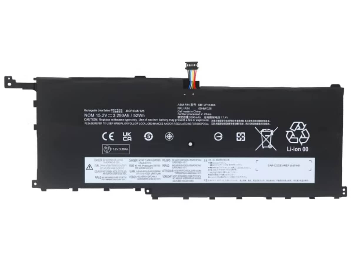 15.2V 52Wh Laptop Akku für LENOVO 01AV409