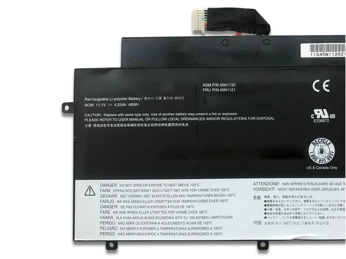 (Bild für) 11.1V 48Wh Laptop Akku für LENOVO 45N1120