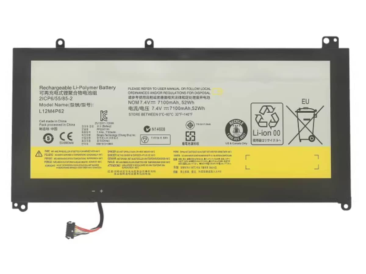 7.4V 52Wh Laptop Akku für LENOVO 121500163