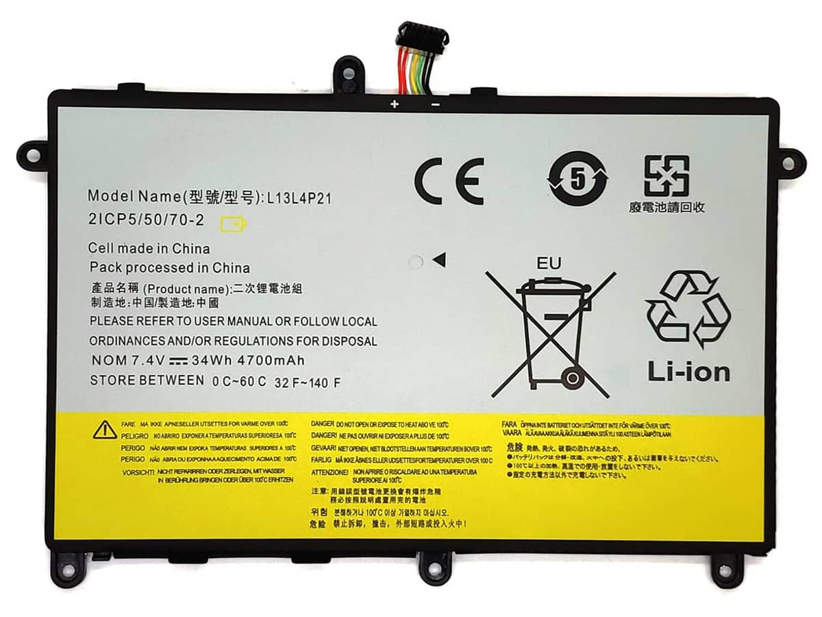 7.4V 34Wh Laptop Akku für LENOVO 121500223